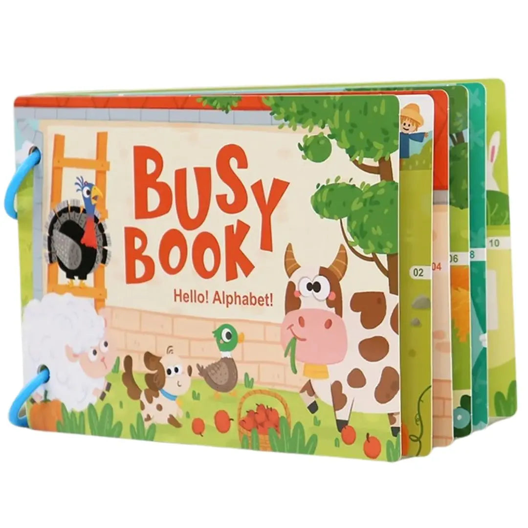 Livre Montessori pour bébé - Busy Book™ 