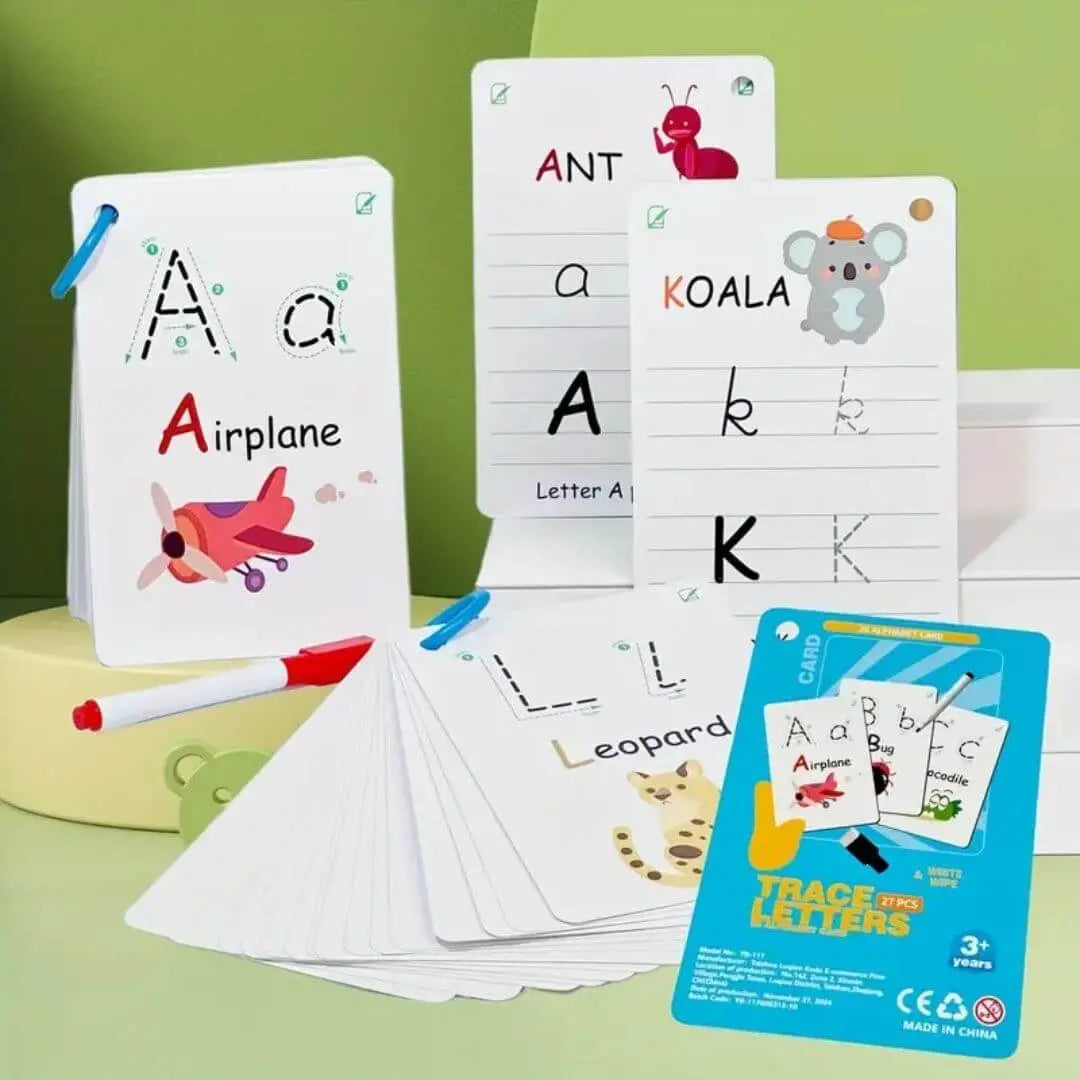 Livret Effaçable Lettres & Chiffres - TracéFacile™ 