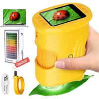 Microscope Enfant avec Écran 5 cm et Zoom 1000x - EduZoom™ 