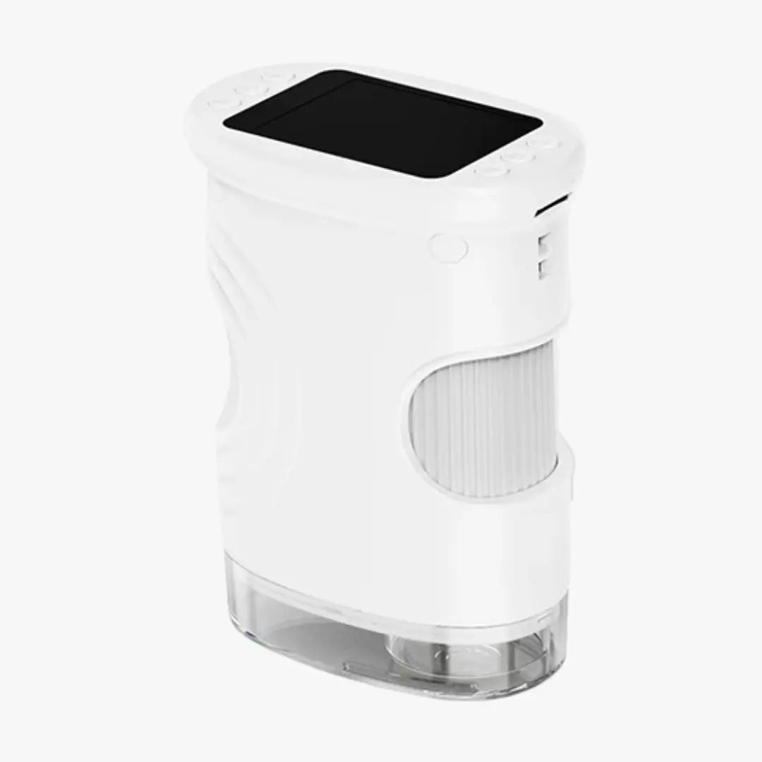 Microscope Enfant avec Écran 5 cm et Zoom 1000x - EduZoom™ Blanc 