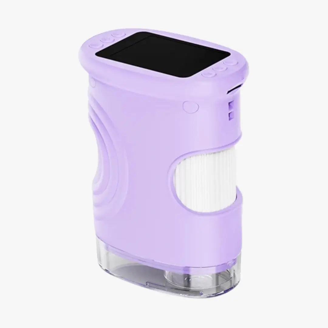 Microscope Enfant avec Écran 5 cm et Zoom 1000x - EduZoom™ violet 