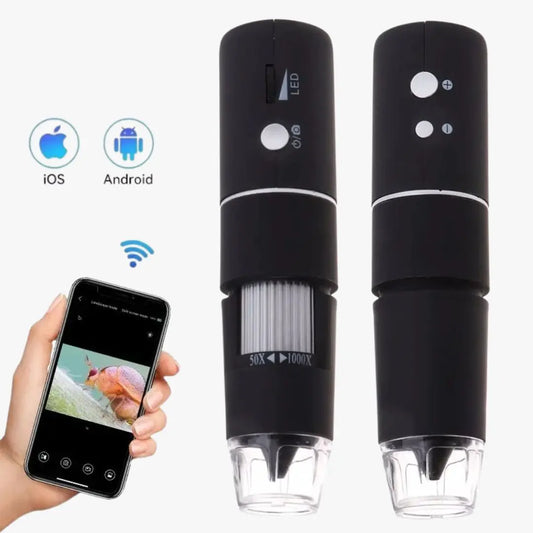 Microscope Numérique WiFi avec Support 360° - XploreMax™ 