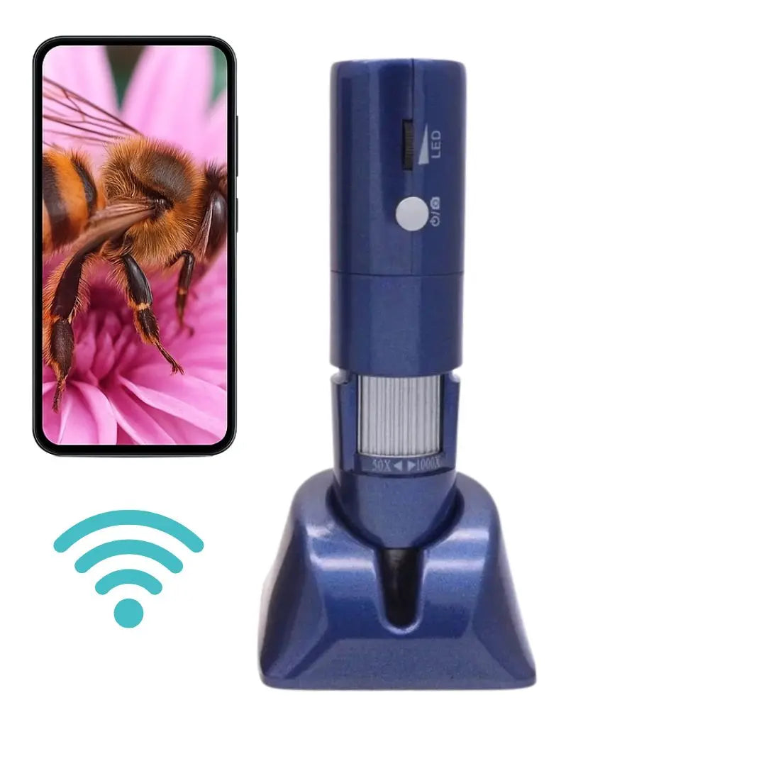 Microscope Numérique WiFi avec Support 360° - XploreMax™ 