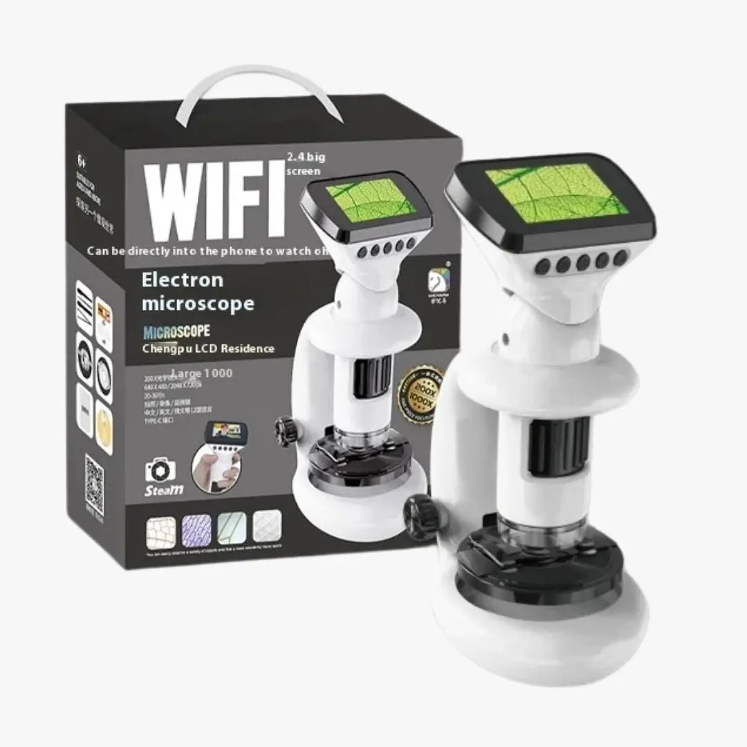 Microscope électronique avec écran HD & WiFi - ScientiLink™ 