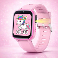 Montre Digitale Enfant avec Caméra et Jeux Éducatifs