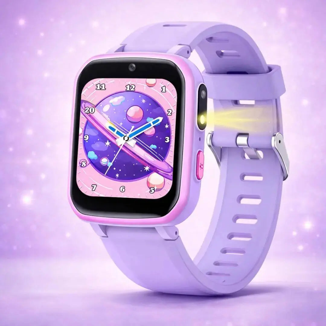 Montre Digitale Enfant avec Caméra et Jeux Éducatifs 