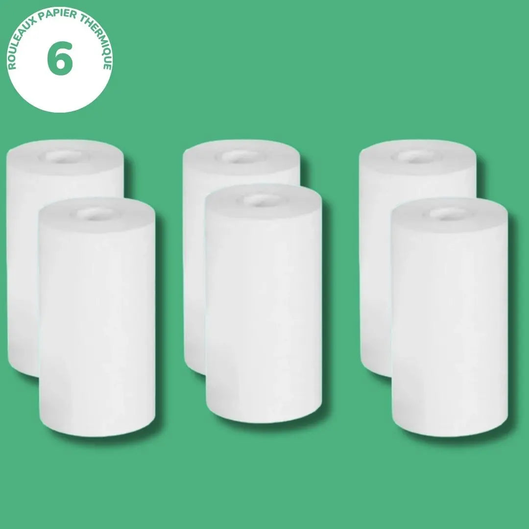 Papier Thermique Appareil Photo Enfant – Rouleaux d’Impression HD 