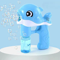 Pistolet à bulles lumineux pour enfants - BuBBLE DAUPHIN™ 