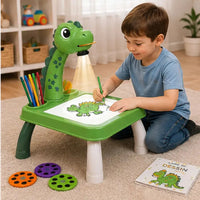 Projecteur Dessin Enfant – Mini-Table LED & 24 Modèles Créatifs 