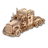 Puzzle 3D en Bois Camion Américain - PowerTruck™ 
