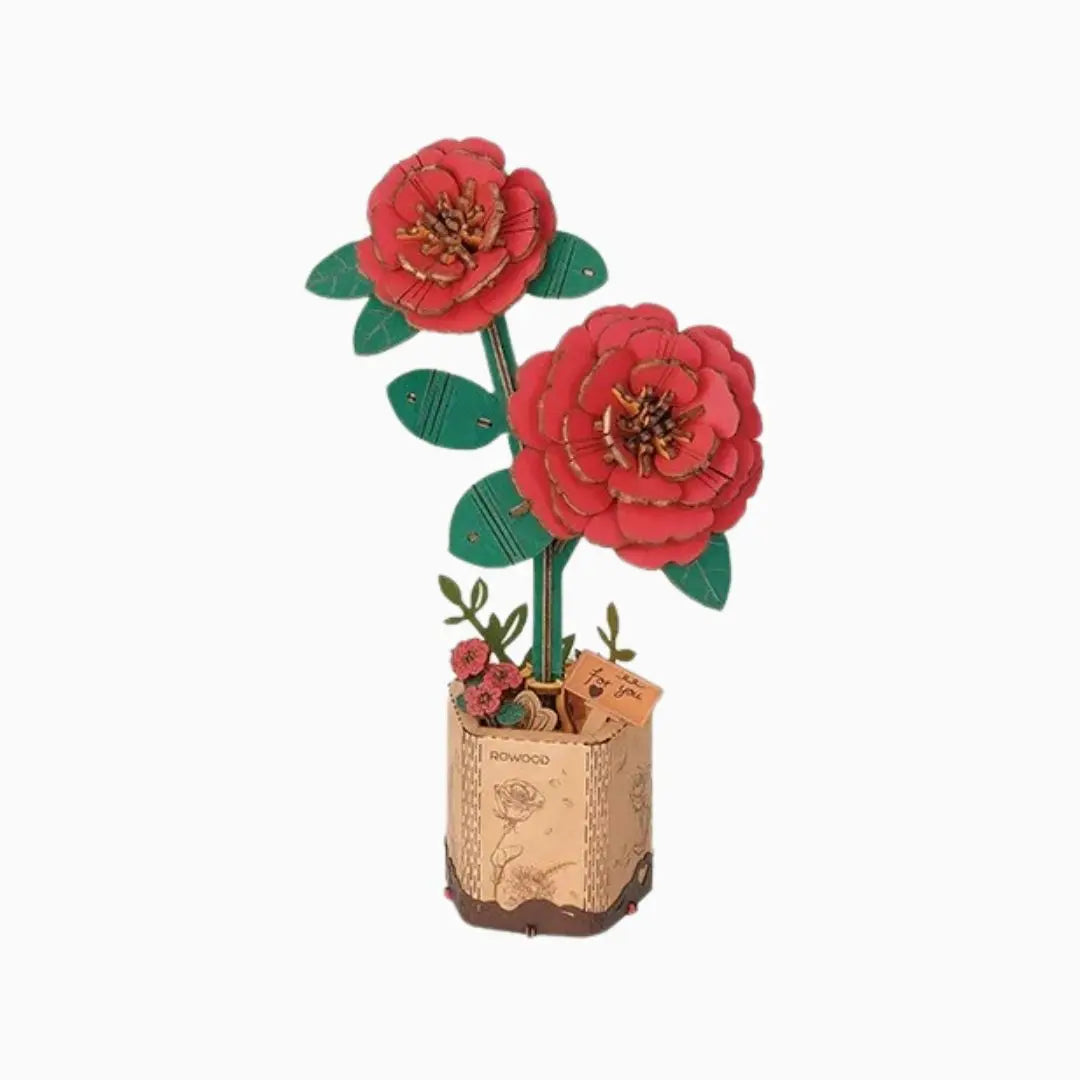 Puzzle 3D fleurs en bois - FloriCraft™ 