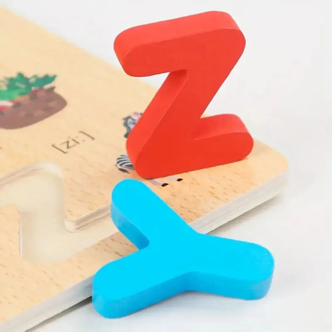 Puzzle Alphabet en Bois - ABCFun™ 