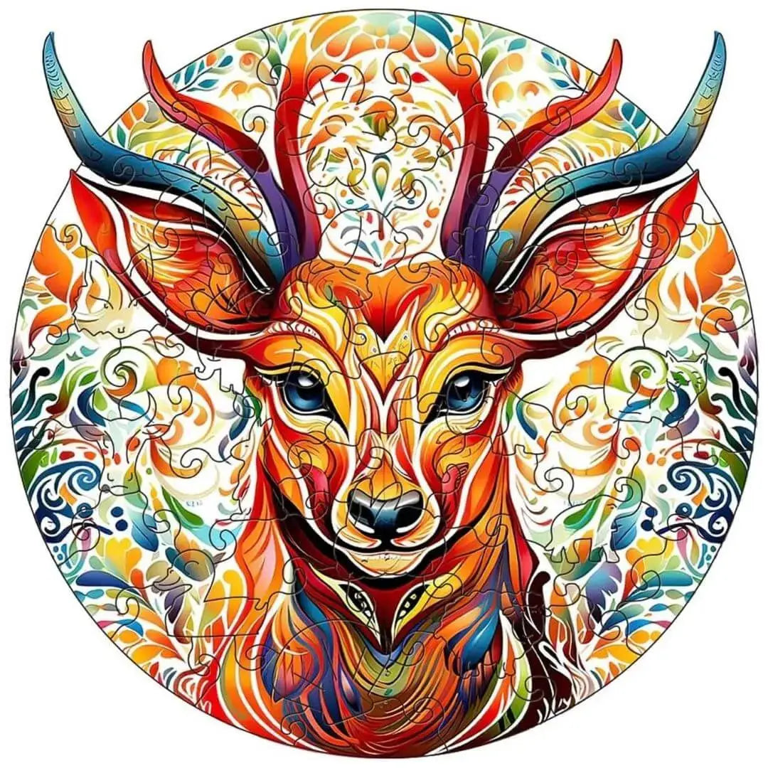 puzzle-bois-cerf-activite-calme-sans-ecran