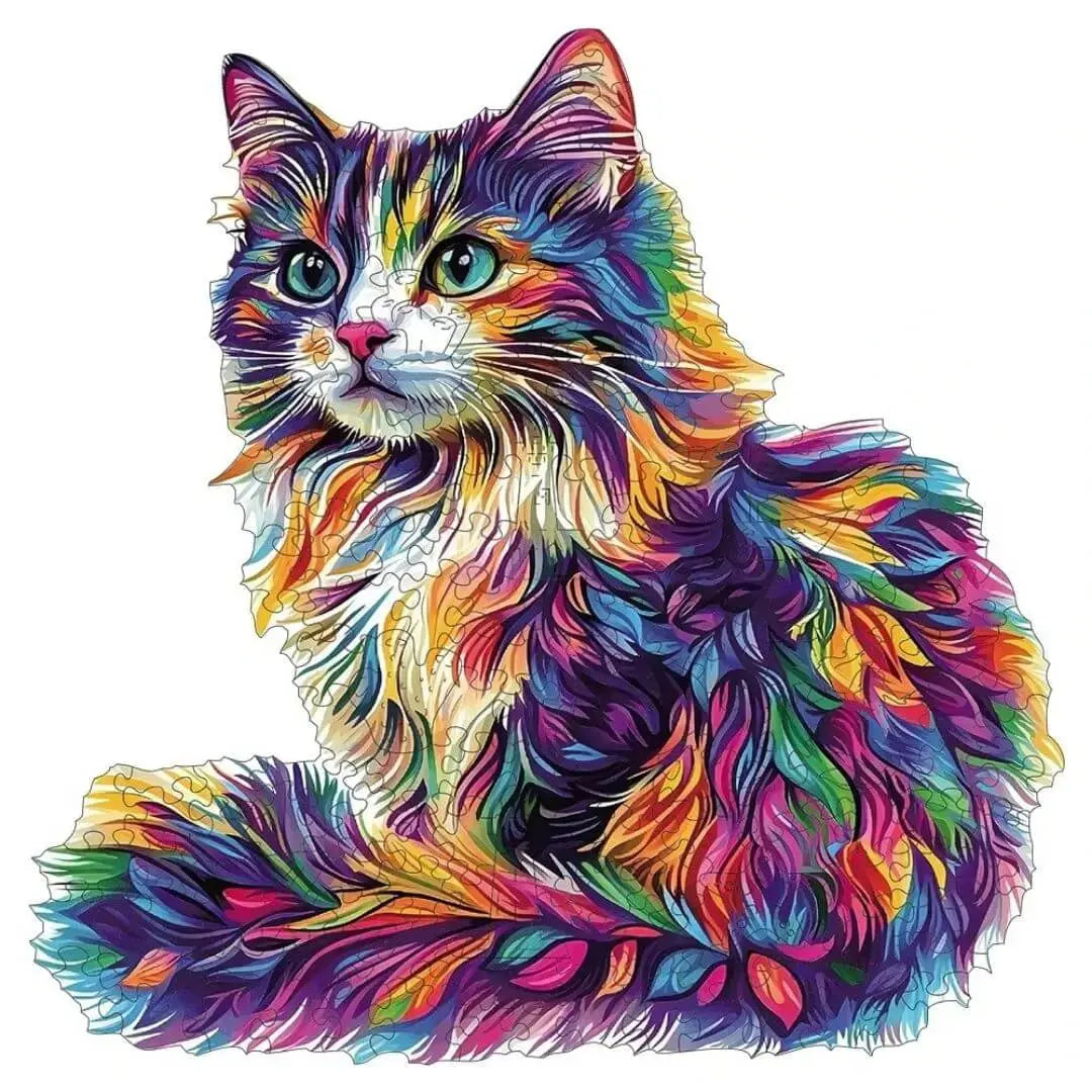 puzzle-bois-chat-pieces-irregulieres-en-bois-epais
