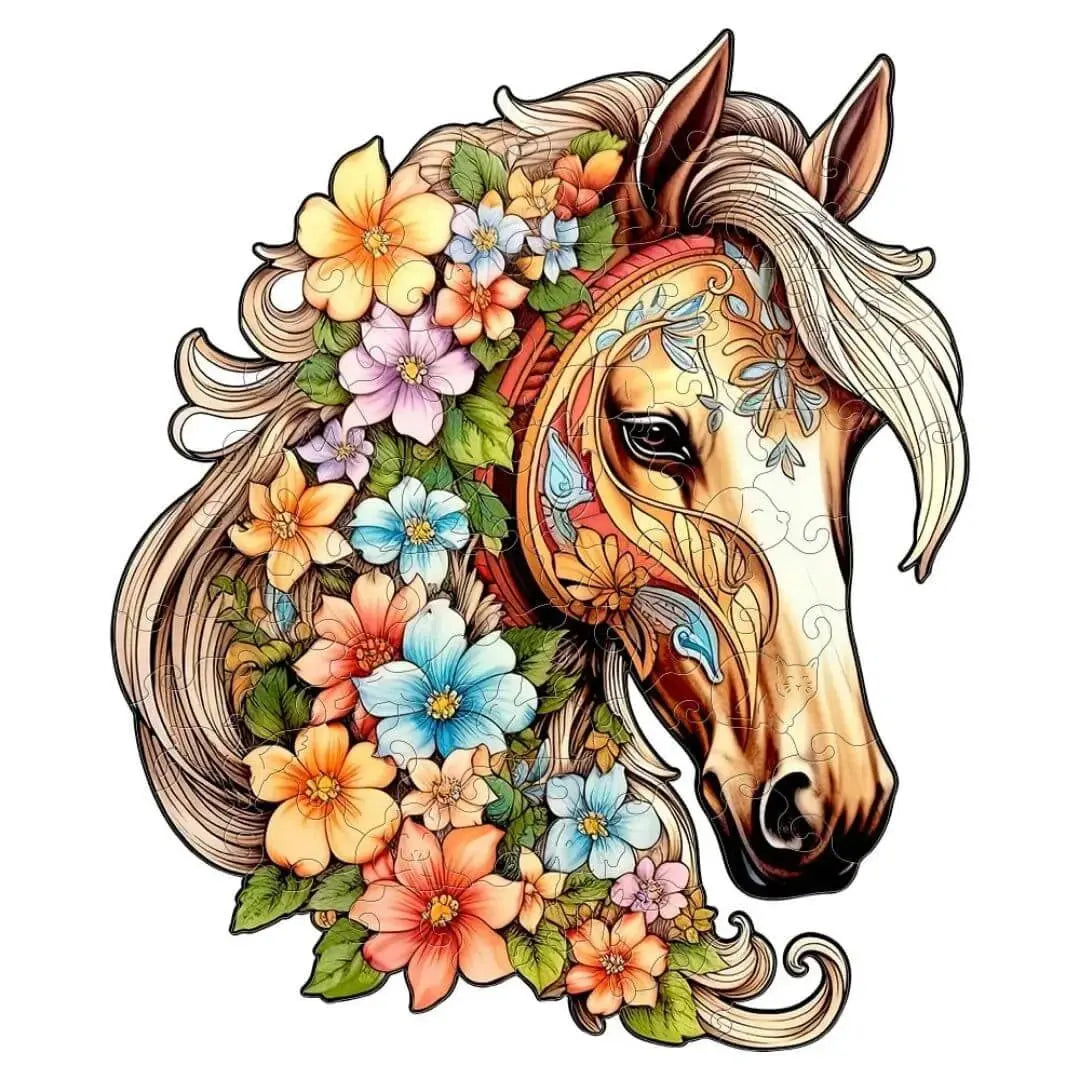 puzzle-bois-cheval-fleuri-developpement-cognitif-enfant.