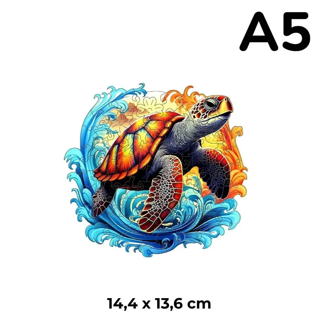 puzzle-en-bois-tortue-seaturtle-piece-detaillee