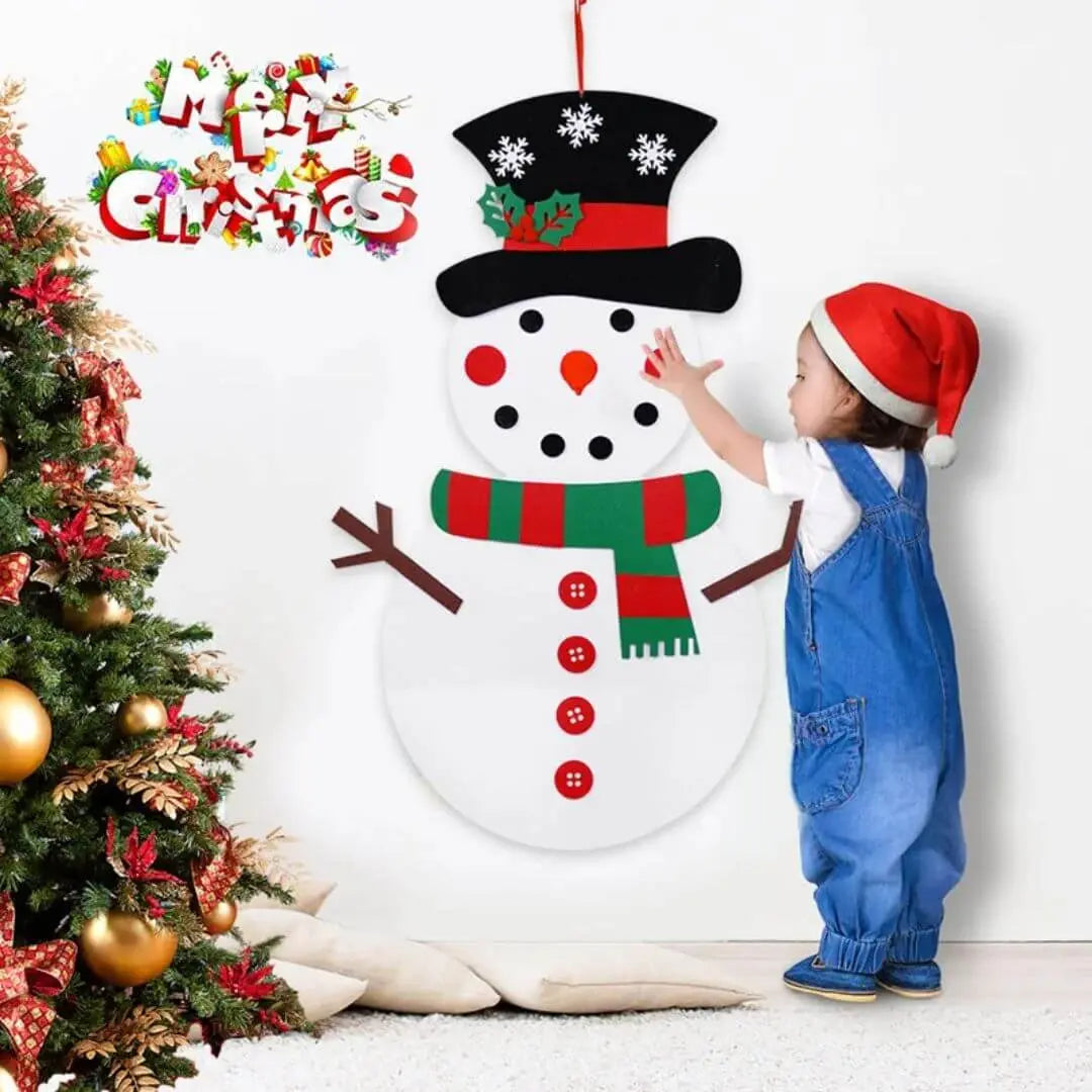 Sapin de Noël en Feutre Montessori – MagiNoël™ 