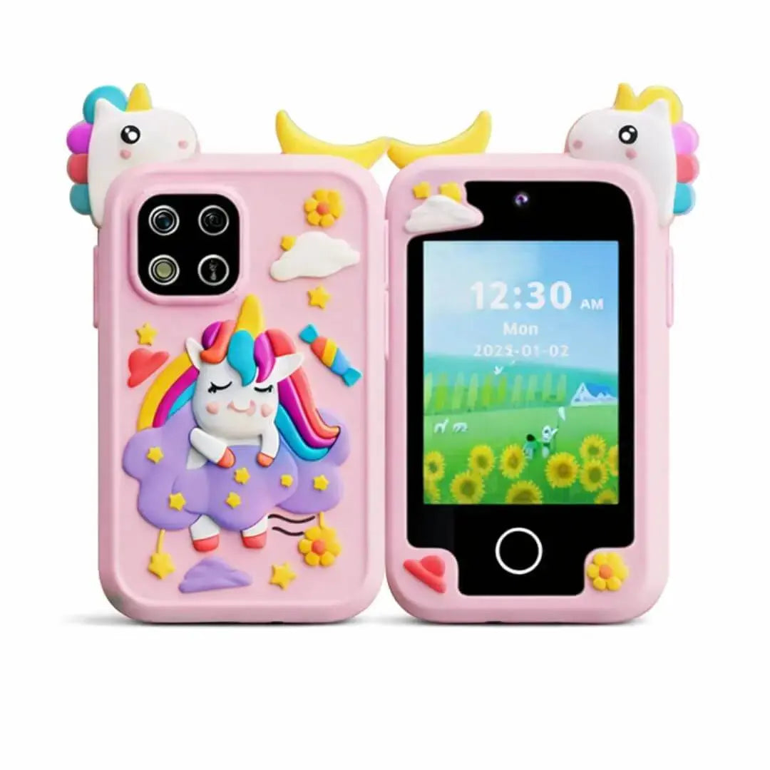 Smartphone éducatif enfant avec caméra – Jeux, musique et apprentissage 