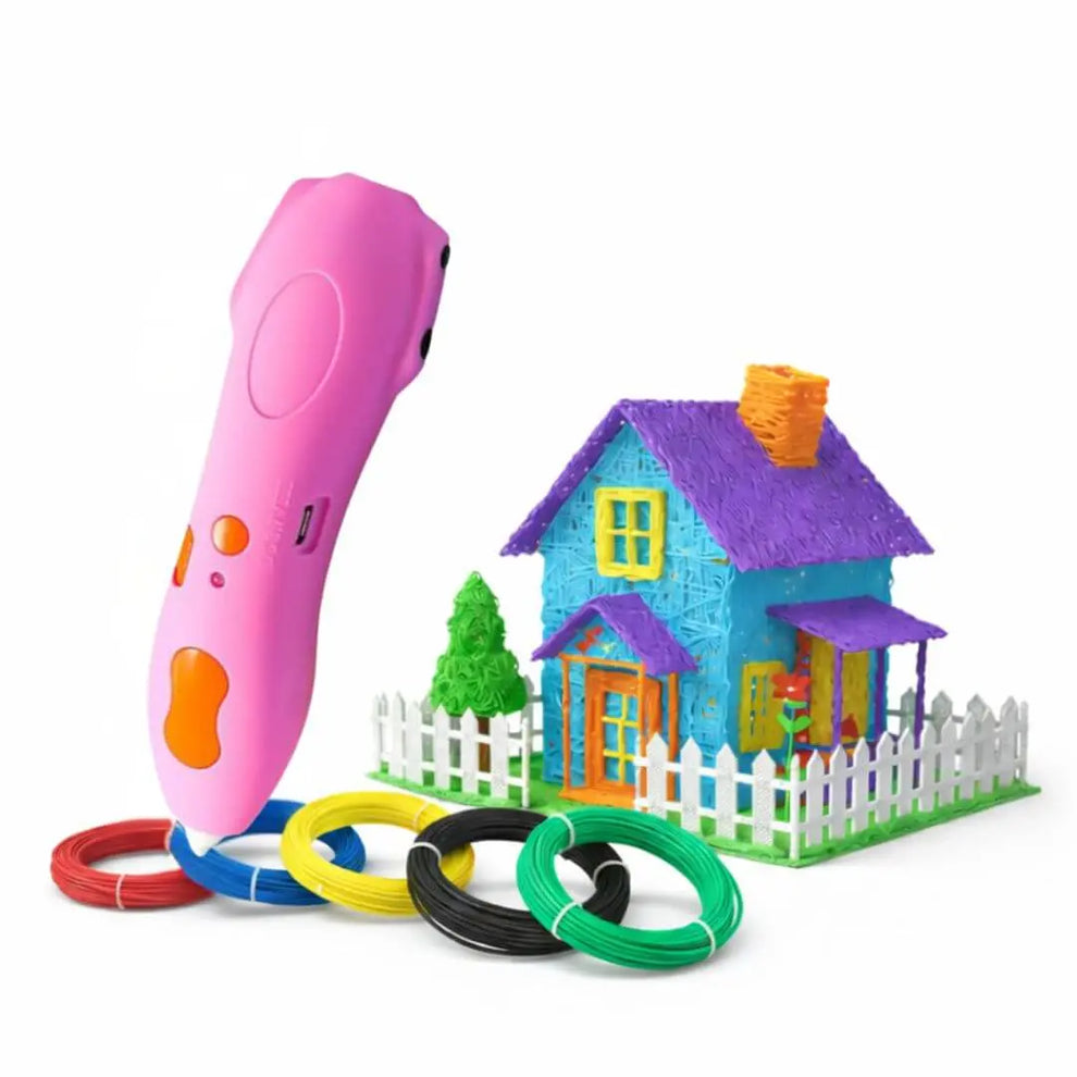 Stylo 3D enfant sécurisé basse température dès 6 ans