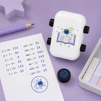 Table de Multiplication CE1 – Tampon Rotatif 4 Opérations – Dès 6 Ans
