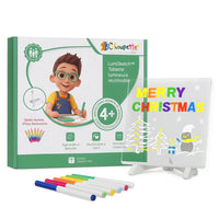 Tablette Lumineuse Dessin LED Réutilisable - LumiSketch™ 