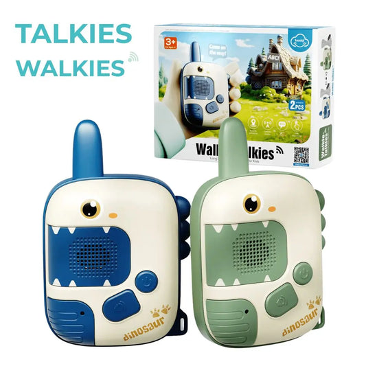 Talkie Walkie Enfant Dinosaure avec Portée 1000m - DinoWave™ 