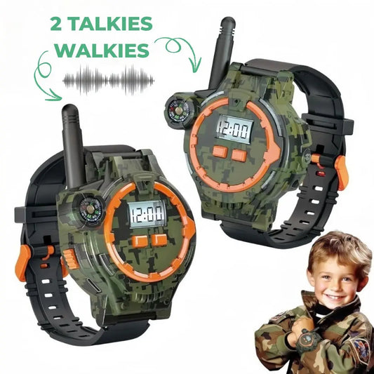 Talkie Walkie Enfant Rechargeable 200m de Portée - RangerTalk™ 
