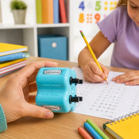 Tampon de Calcul Mental Enfant 4-en-1 – Dès 5 Ans