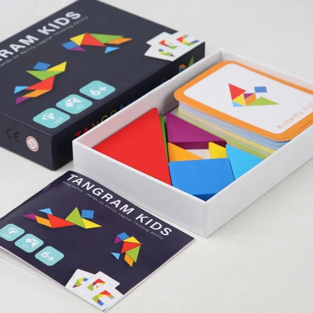 Tangram Montessori En Bois - Tangram Kids™ 