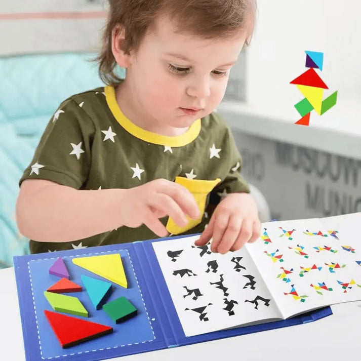 Montessori Tangram - TangramFun™ Magnetic Game