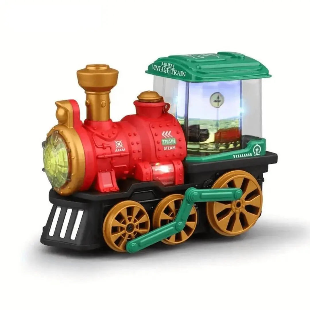Train Électrique Vapeur Enfant Télécommandé – Locomotive Lumière Son Vapeur Réaliste Piste Bricolage Circuit Train Ovale Train Électrique Vapeur Enfant Télécommandé – Locomotive Lumière Son Vapeur Réaliste Piste Bricolage Circuit Train Ovale