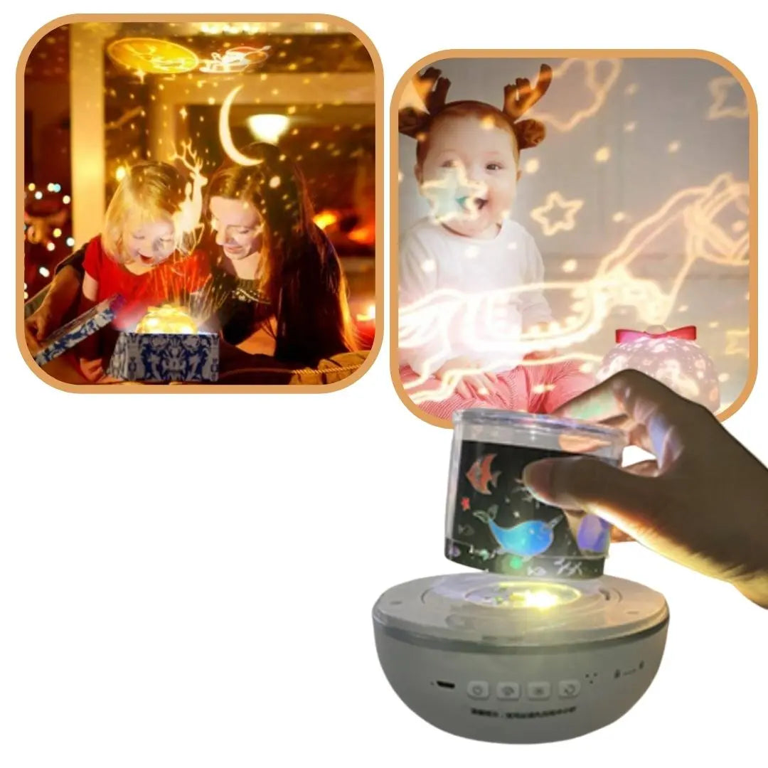 Veilleuse Projecteur Rotatif - Magic Sky™ 