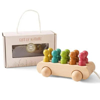 Voiture en Bois Montessori Figurines  – MiniPeople™ 