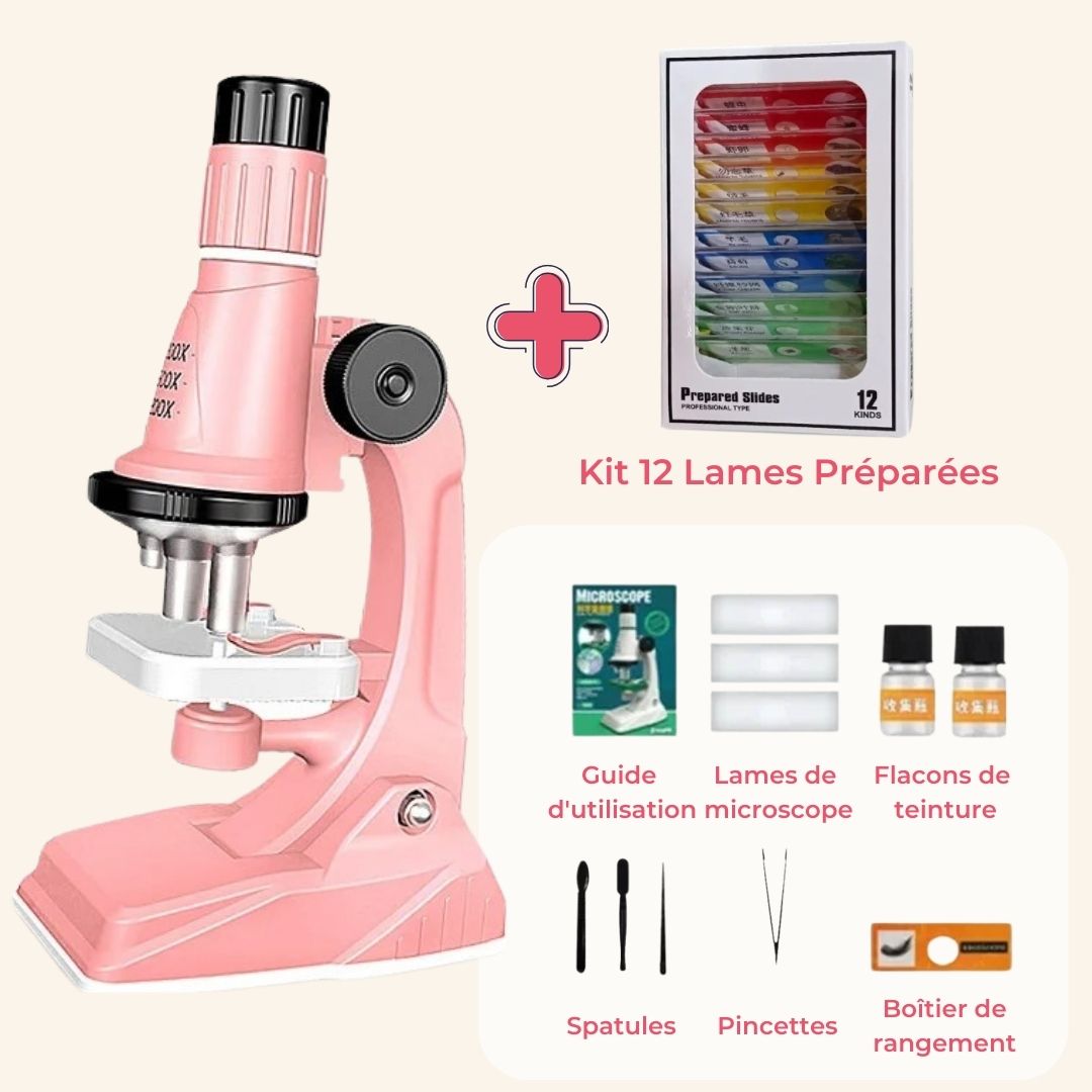 microscope-enfant-Rose