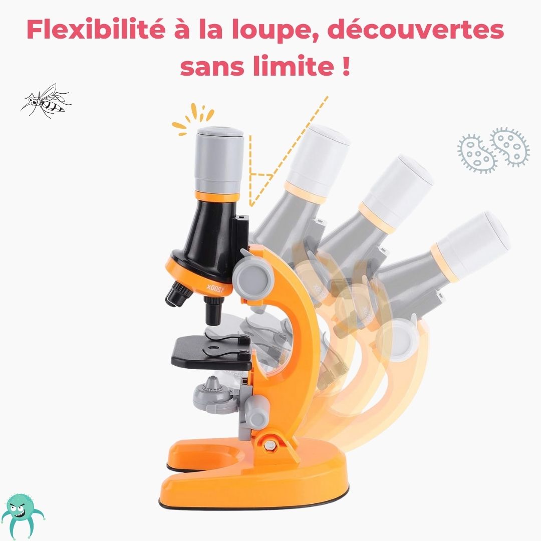 MICROSCOPE ENFANT POUR JEUNES ASTRES | SCIENTIKID™