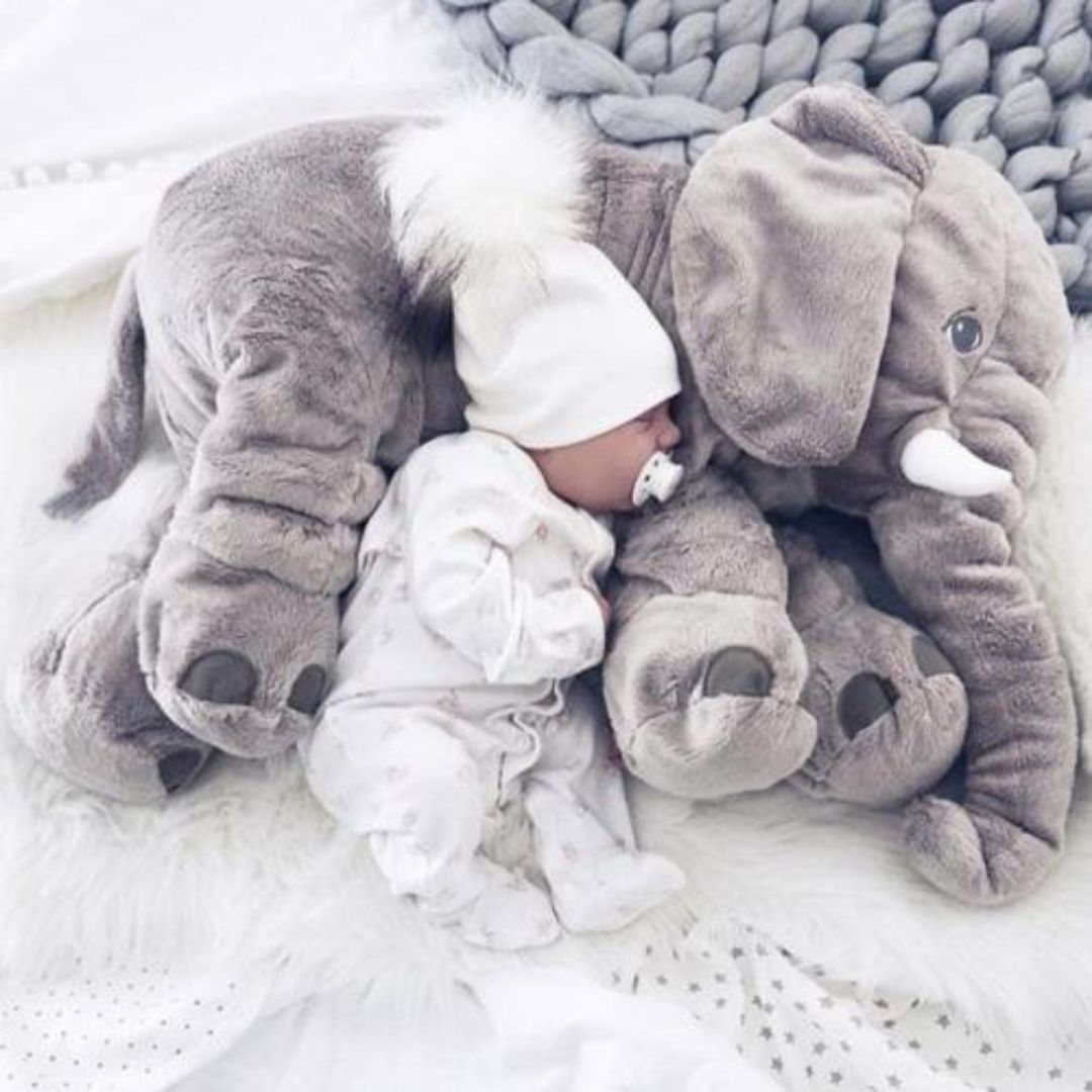 PELUCHE ÉLÉPHANT BÉBÉ | PLOUFY™