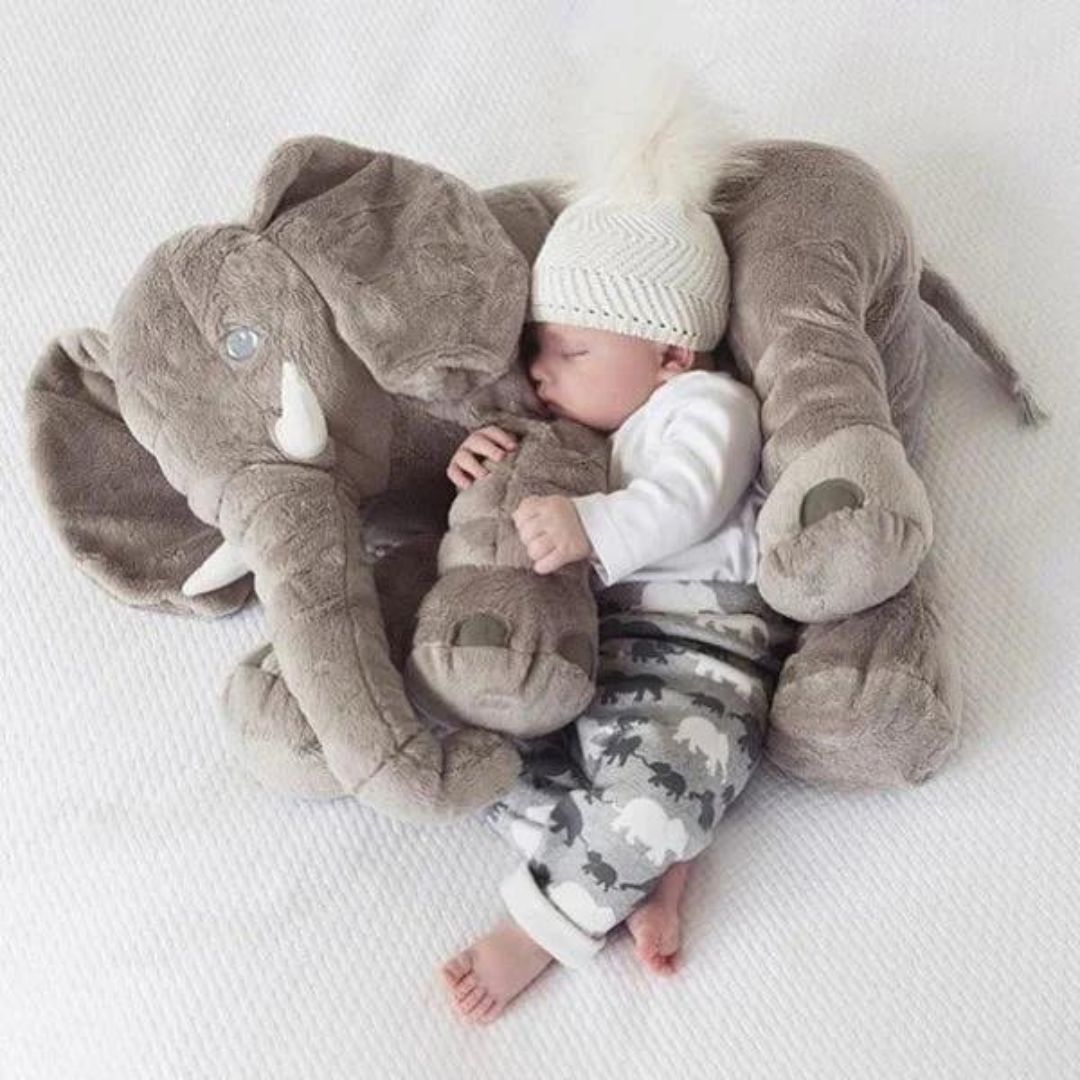 PELUCHE ÉLÉPHANT BÉBÉ | PLOUFY™