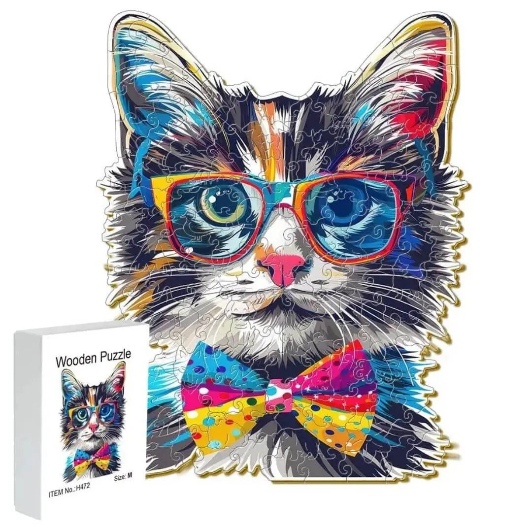 puzzle-bois-chat-lunettes-suncat-noel-enfant.