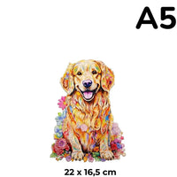 puzzle-bois-chien-fleuri-doggojoy-pieces-en-forme-animaux
