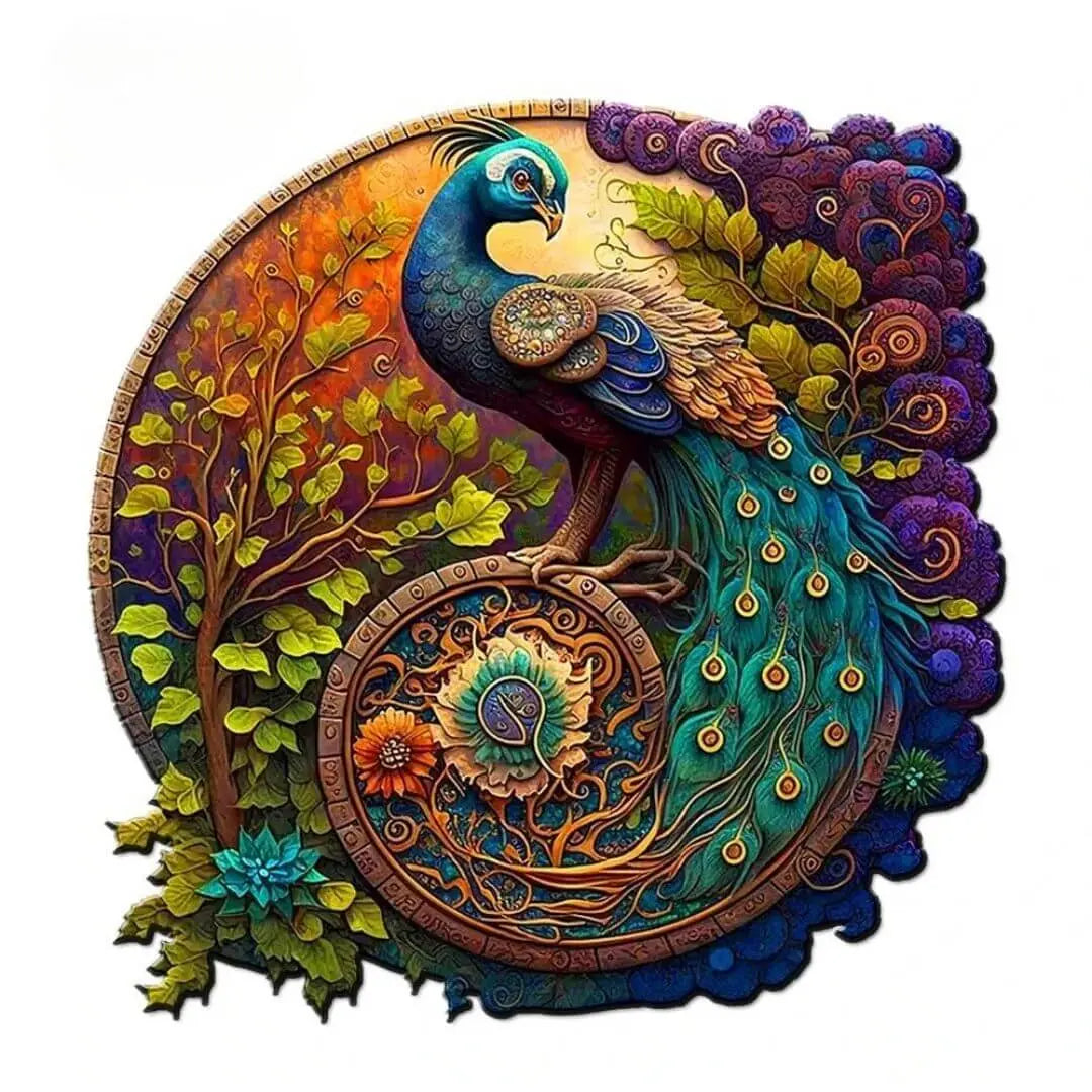 puzzle-bois-paon-plumio-decoration