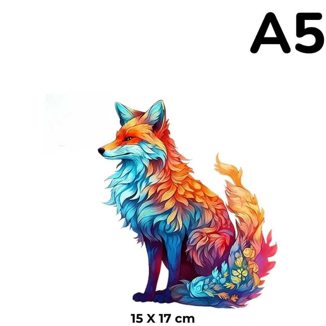 puzzle-bois-renard-artistique-foxart-stimulation-mentale