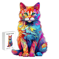 puzzle-en-bois-chat-colorcat-famille-enfants