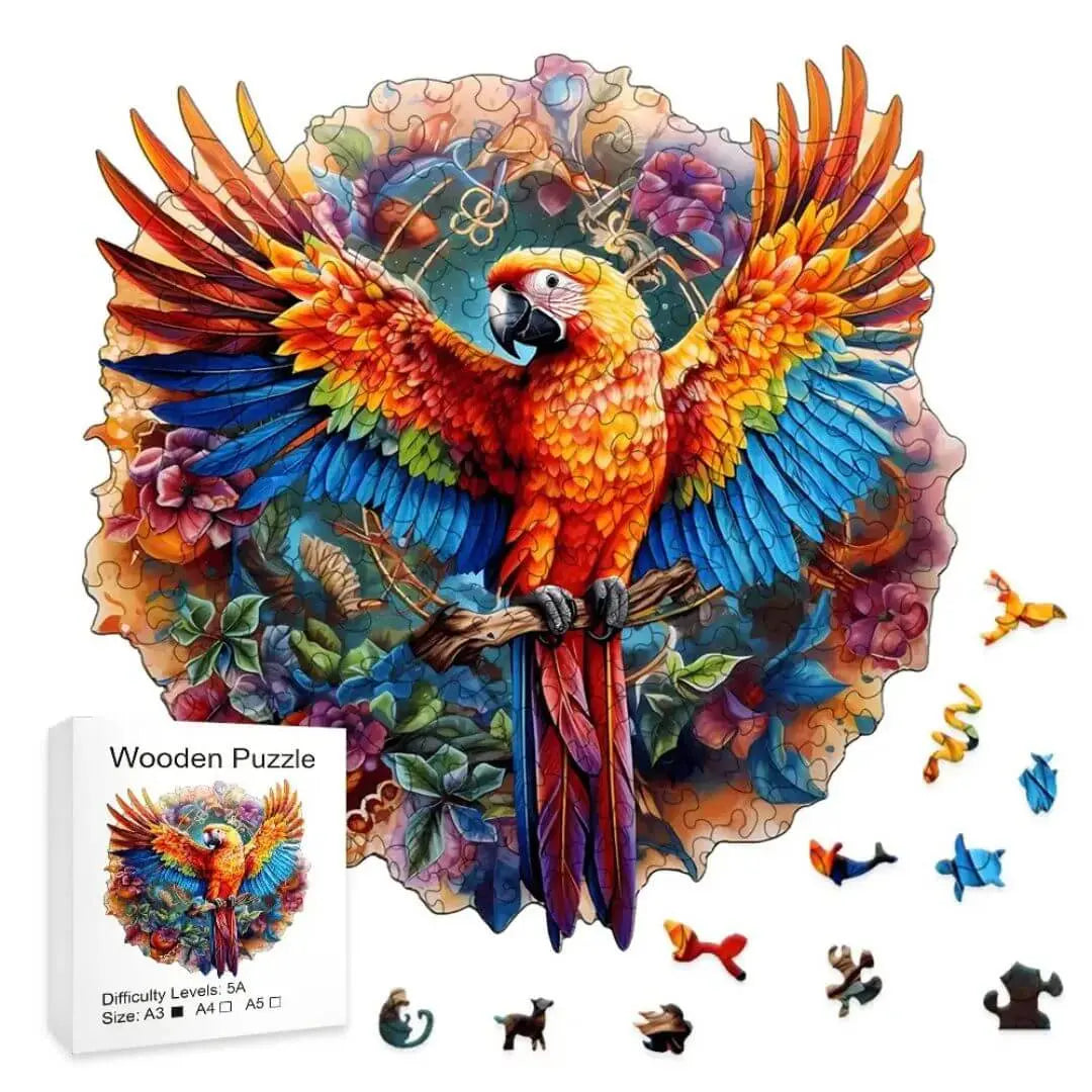 puzzle-en-bois-oiseau-birdybloom-perroquet-coffret-luxe