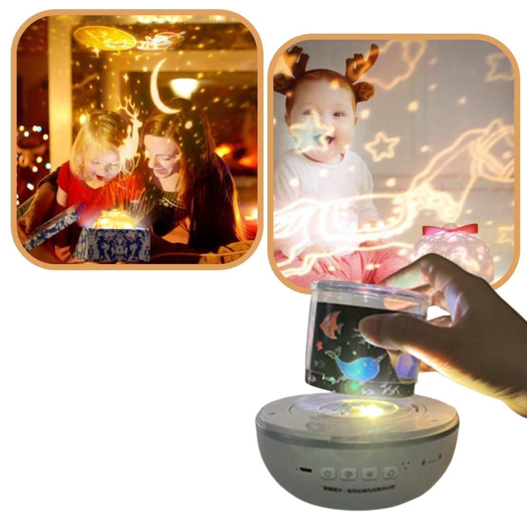 Veilleuse Projecteur Rotatif - Magic Sky™