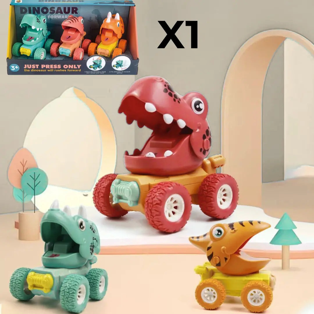 voiture dinosaure Press Go jouet enfant DinoForward